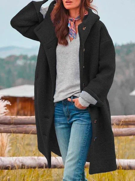 Luxe | Abrigo de Punto Cálido Estilo Casual Elegante