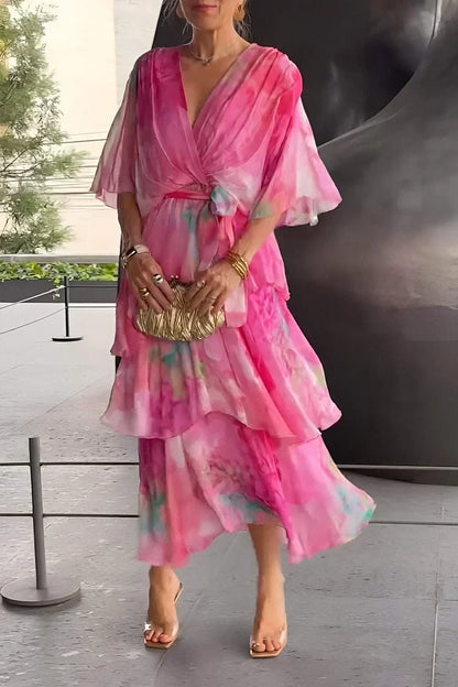 Vestido Elegante Estilo Veraniego Confeccionado Especial Diseño de Colección Verano