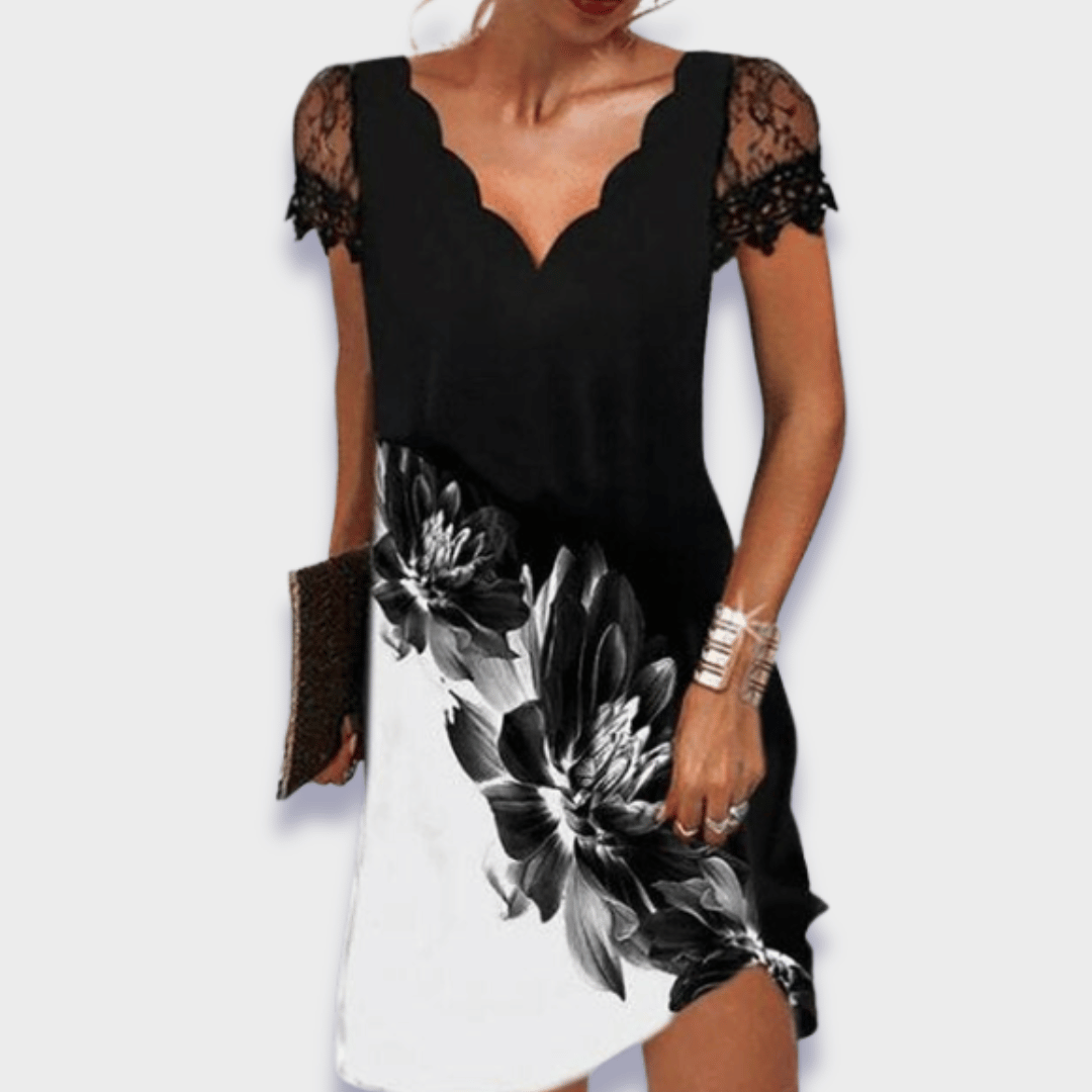 Vestido Elegante Para Mujer Con Control de Abdomen - Perfecto Para Eventos