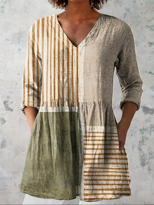 Maeve | Blusa Larga con Estampado Expressivo para Mujer