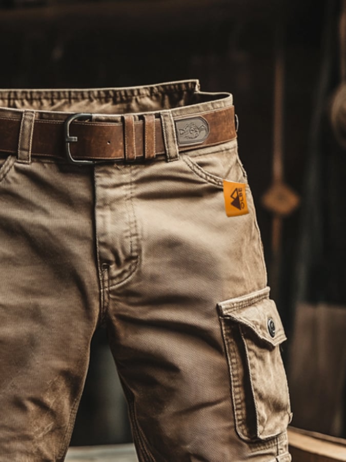 Pantalón cargo multi-propósito para exterior y aventuras