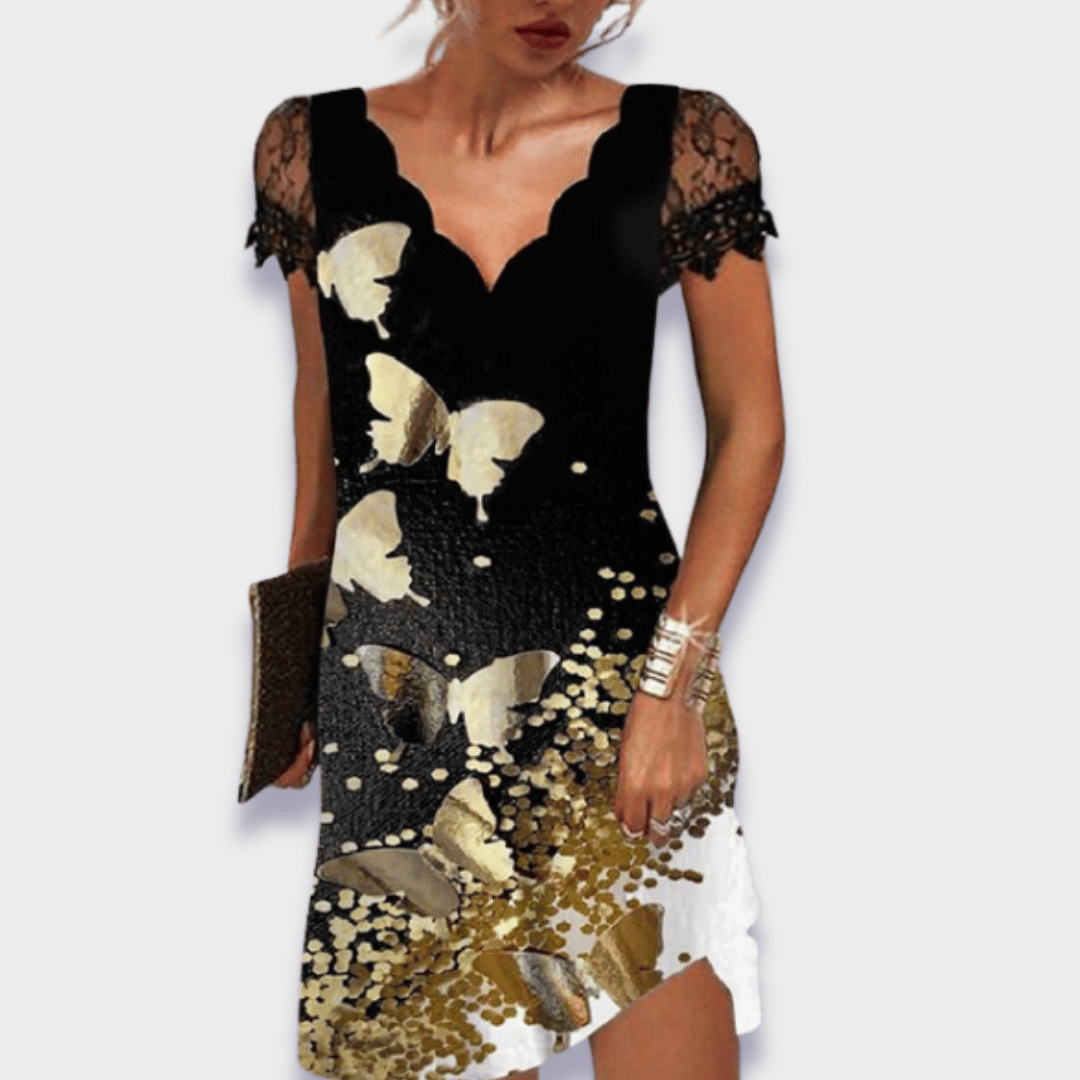 Vestido Elegante Para Mujer Con Control de Abdomen - Perfecto Para Eventos