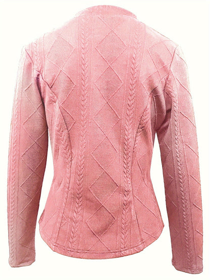 Hanna | Chaqueta de punto con textura para mujer en primavera