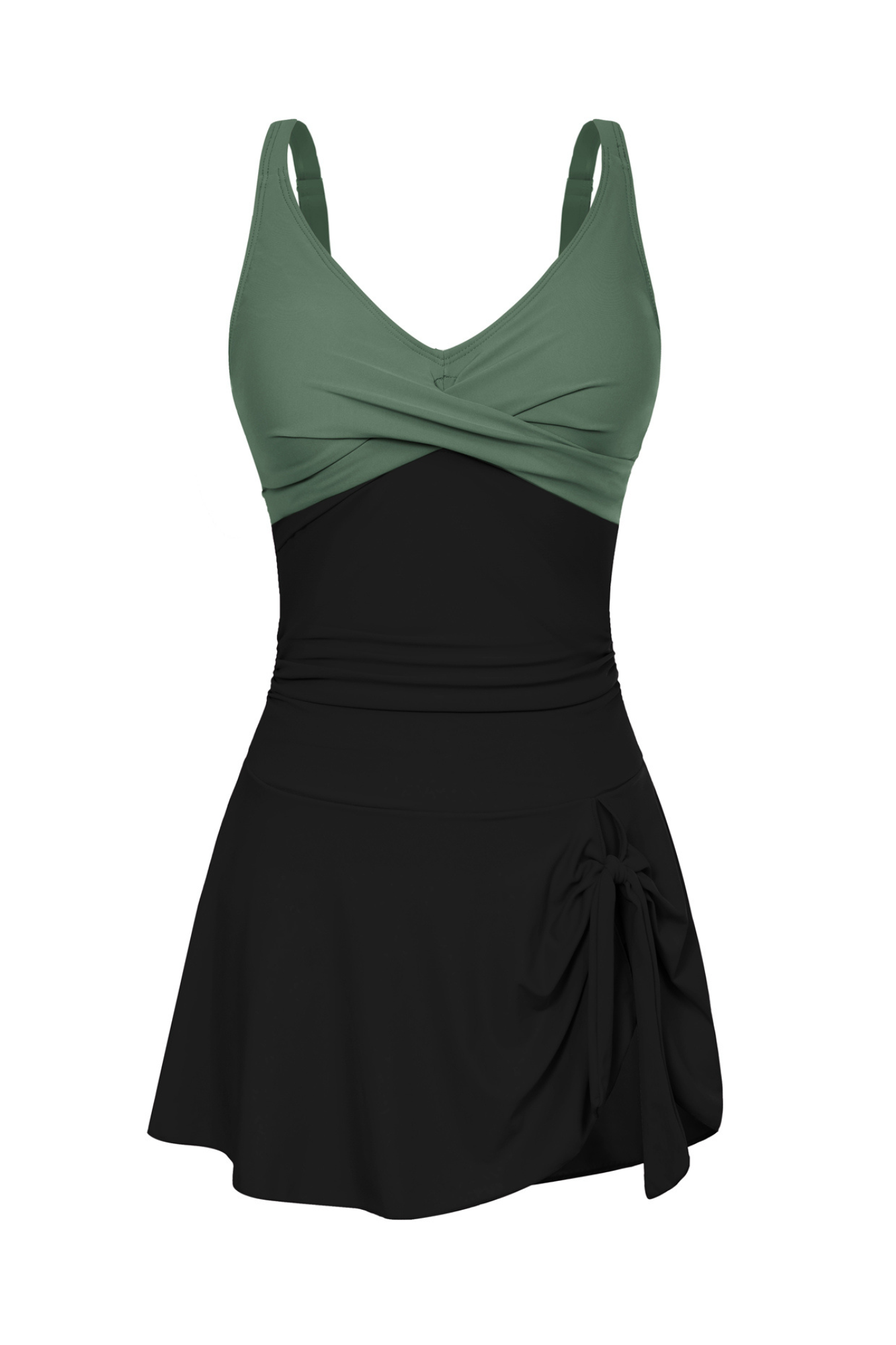 Vestido de baño en Negro - fresco y elegante