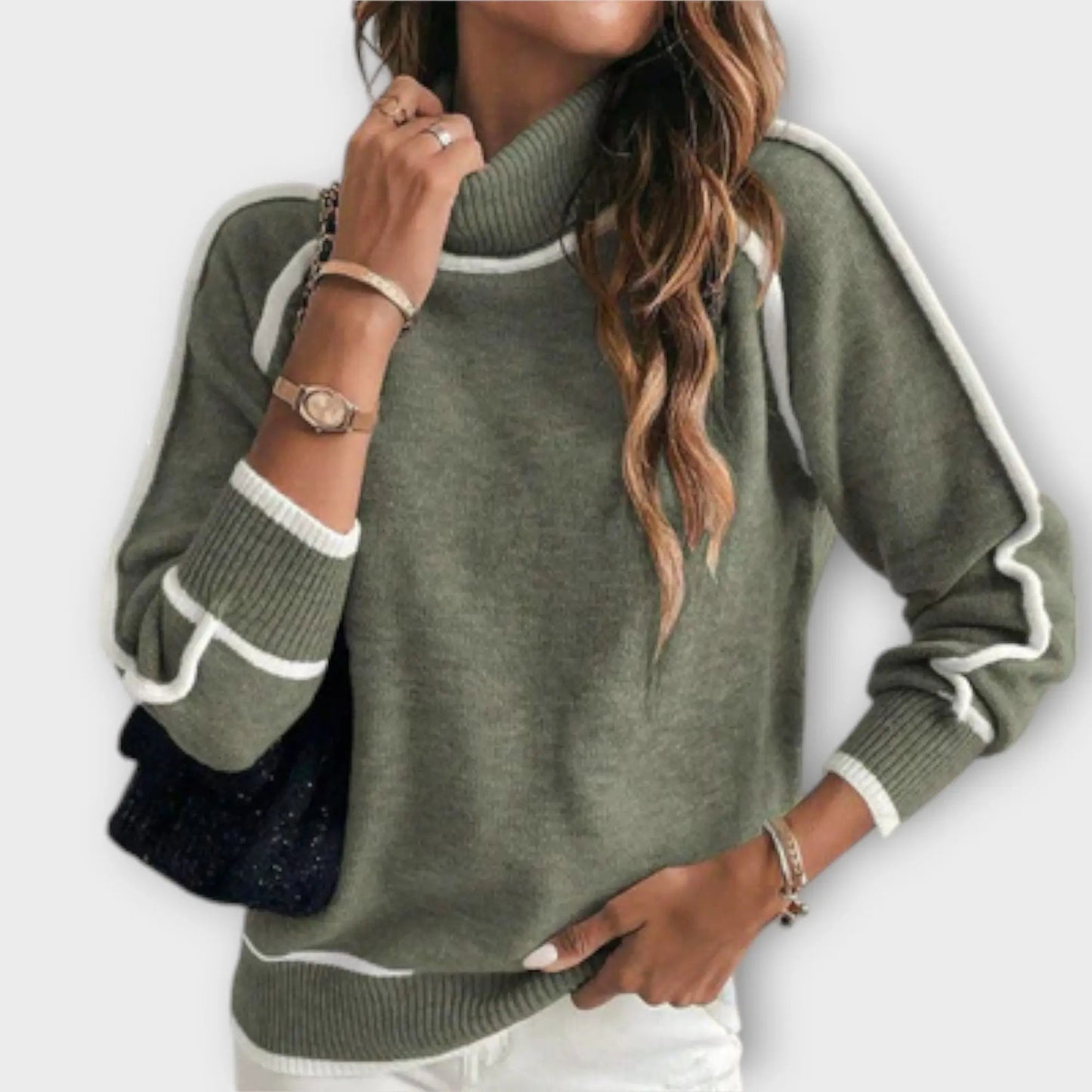 Christine | Jersey de Punto de Lana Exclusivo para Mujer de Invierno