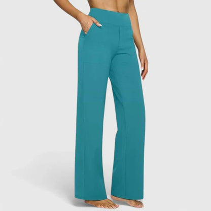 Wide | Pantalón Ancho Cómodo Casual Estilo Veraniego