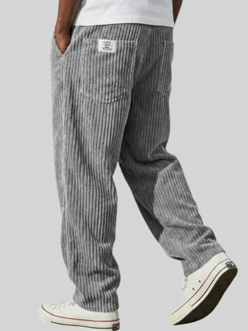 Pantalón de pana para caballero - Diseño clásico y elegante de otoño