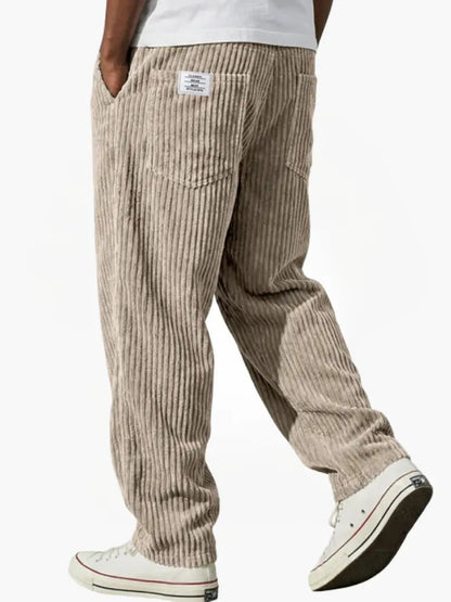 Pantalón de pana para caballero - Diseño clásico y elegante de otoño