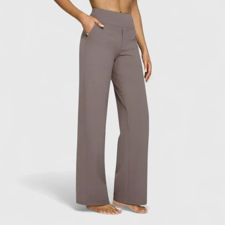 Wide | Pantalón Ancho Cómodo Casual Estilo Veraniego