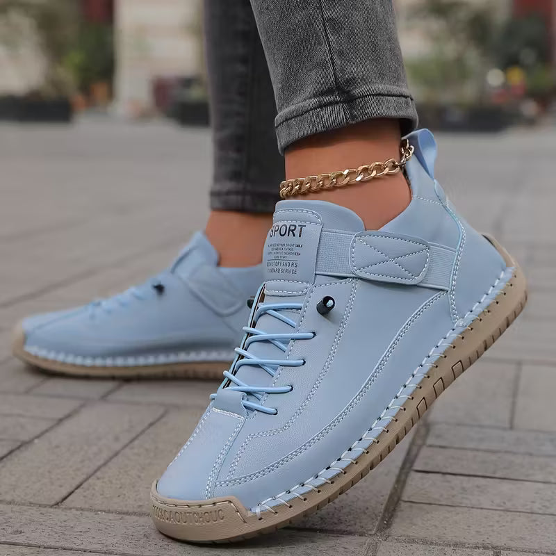 Zapatillas deportivas para mujer con soporte ergonómico, diseño moderno y costuras reforzadas