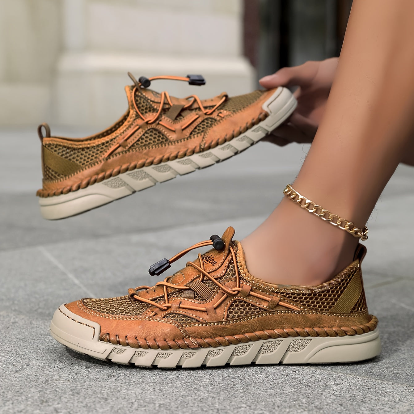 Zapatos ortopédicos transpirables para mujer, cómodos y ligeros