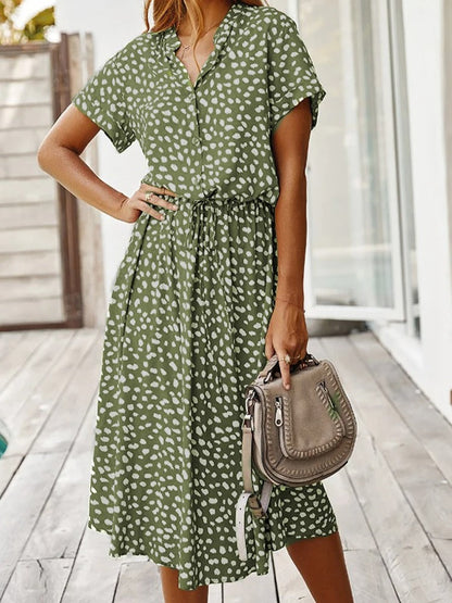 Vestido veraniego cómodo y elegante - fresco para los días cálidos