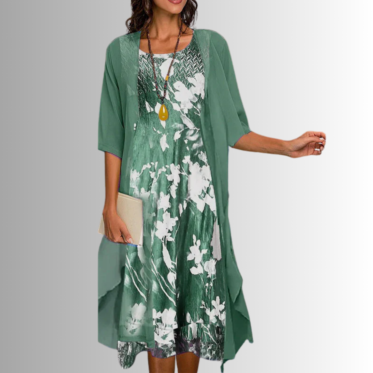 Conjunto Elegante de 2 Piezas Para Mujer - Estilo Sofisticado