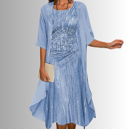Conjunto Elegante de 2 Piezas Para Mujer - Estilo Sofisticado