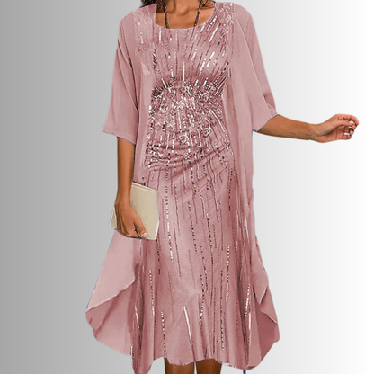 Conjunto Elegante de 2 Piezas Para Mujer - Estilo Sofisticado