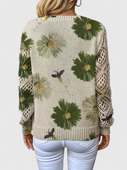 Jersey femenino cómodo, moderno y versátil para otoño e invierno