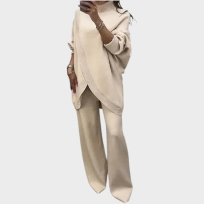 Monserat | Conjunto de Jersey y Pantalones Oversize con Diseño Sofisticado para Mujer