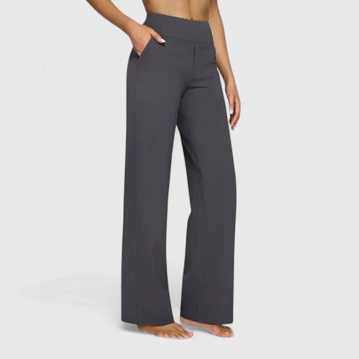 Wide | Pantalón Ancho Cómodo Casual Estilo Veraniego