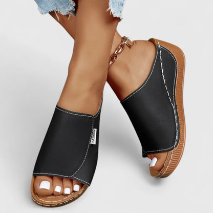 Sandalias ortopédicas con suela ergonómica y ajuste cómodo para mujer, ideales para verano o uso diario
