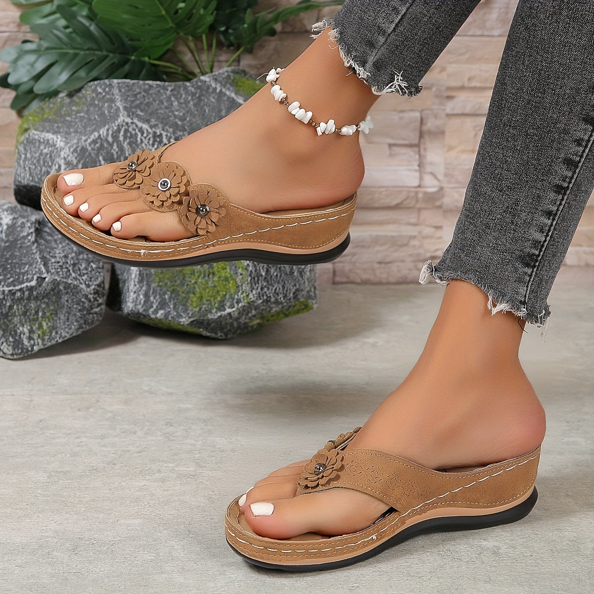 Sandalias Ortopédicas Antideslizantes Para Mujer - Comodidad Perfecta