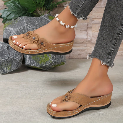 Sandalias Ortopédicas Antideslizantes Para Mujer - Comodidad Perfecta