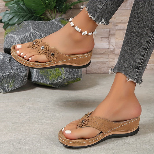Sandalias Ortopédicas Antideslizantes Para Mujer - Comodidad Perfecta