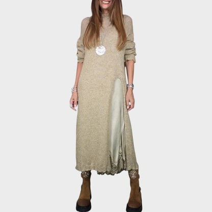 Jov | Conjunto de Jersey y Vestido Estilo Lencería Elegante