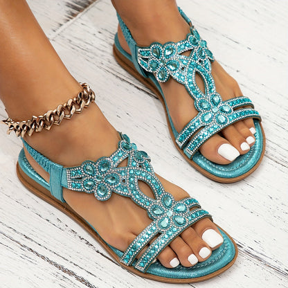 Zapatillas Florales De Verano Para Mujer - Frescas Y Cómodas