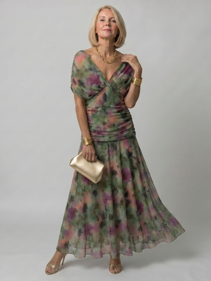 Vestido Off Shoulder Midi Fluido | Estilo Elegante para Mujer