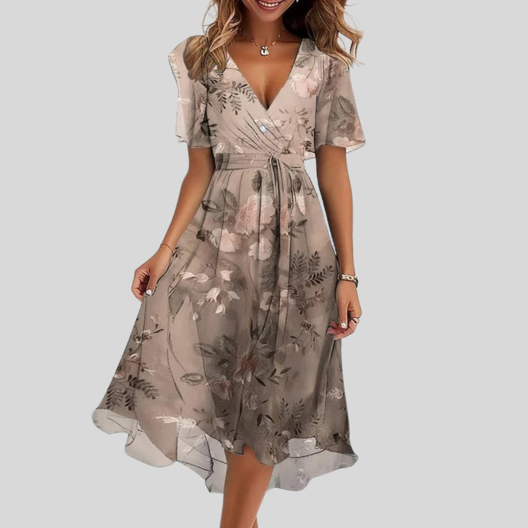 Vestido Elegante Estilo Veraniego Confeccionado con Estilo Exclusivo