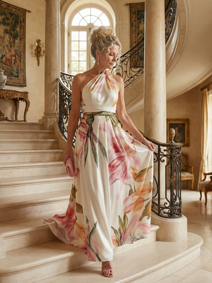 Vestido Maxi Floral Ligero | Estilo Bohemio para Mujer