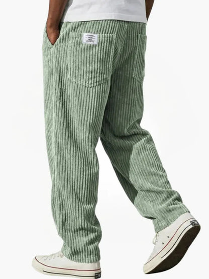 Pantalón de pana para caballero - Diseño clásico y elegante de otoño