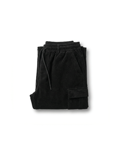 Pantalones cargo de felpa para hombre, cómodos y versátiles para diario o deporte