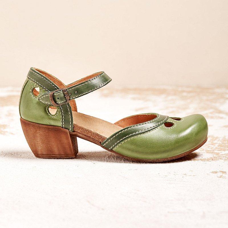 Sandalias planas ortopedicas de tacon bajo para mujer - comodidad maxima