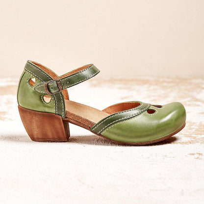 Sandalias planas ortopedicas de tacon bajo para mujer - comodidad maxima