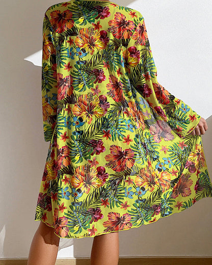 Bikini Bikini Estampado Elegante Playa Verano con Estilo Única