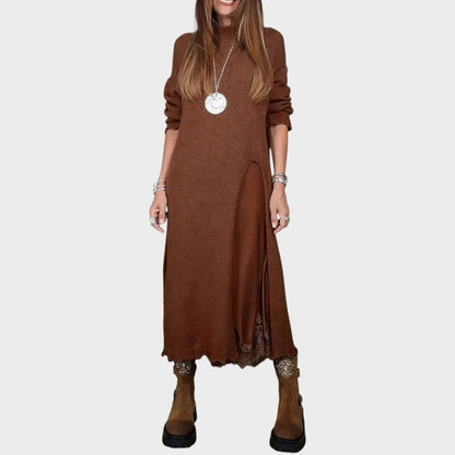 Jov | Conjunto de Jersey y Vestido Estilo Lencería Elegante