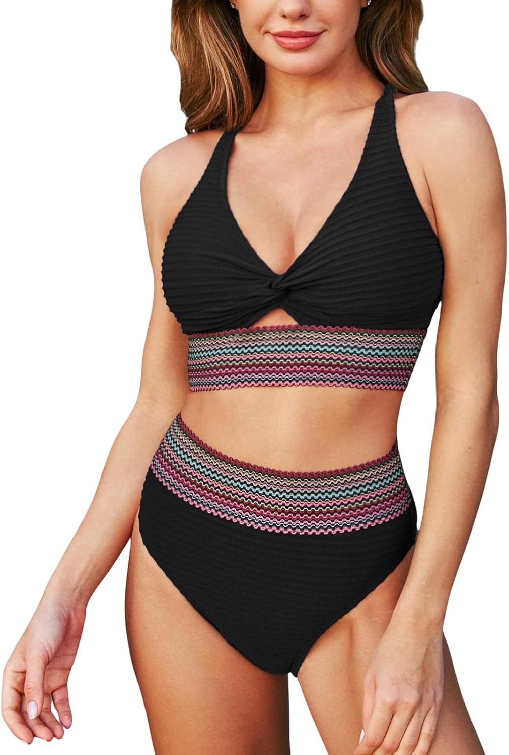 Bikini reductor con control de abdomen para mujer - fresco y elegante