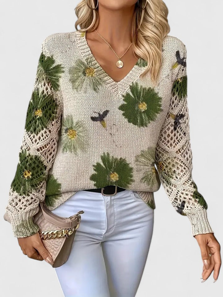Jersey femenino cómodo, moderno y versátil para otoño e invierno