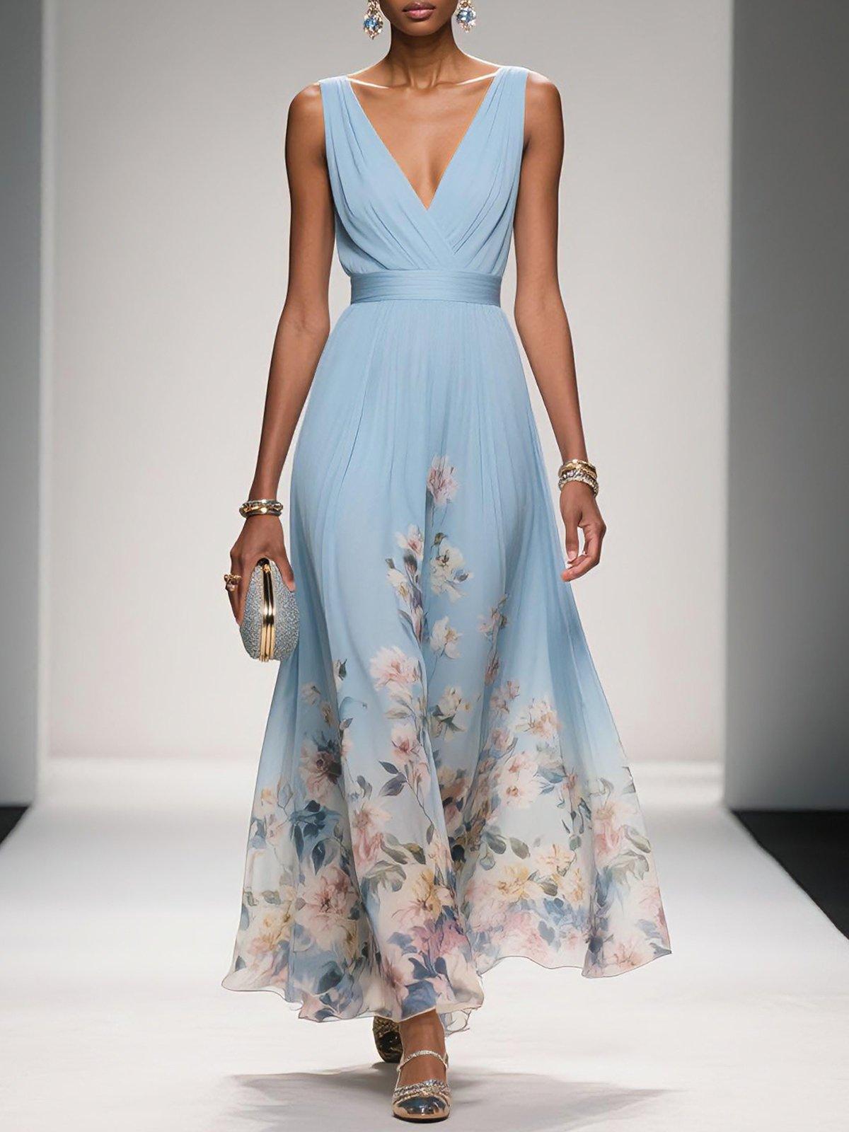 Vestido Invitada Estampado Floral | Estilo Elegante para Mujer
