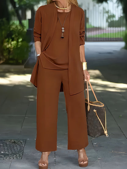 Melissa | Conjunto de Tres Piezas con Diseño Elegante de Verano
