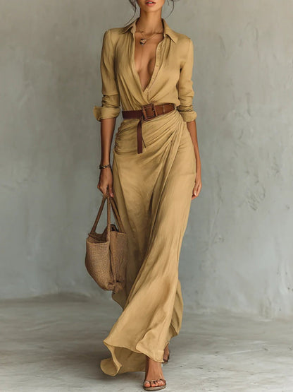 Vestido elegante para mujer, ligero y versátil para verano o diario