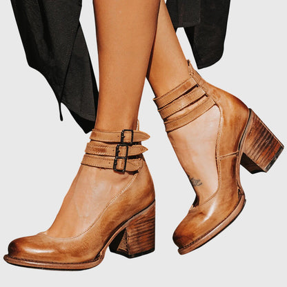 Sandalias elegantes y cómodas para mujer con suela ergonómica y tiras ajustables
