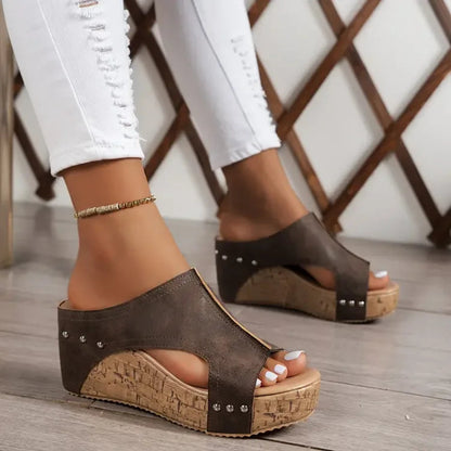 Sandalias ortopédicas acolchadas para mujer - comodidad todo el día