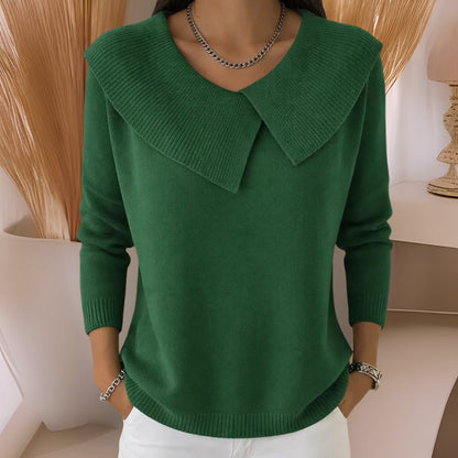 Jennifer | Jersey de Punto con Cuello Suave para Mujer