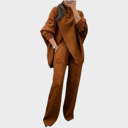 Monserat | Conjunto de Jersey y Pantalones Oversize con Diseño Sofisticado para Mujer