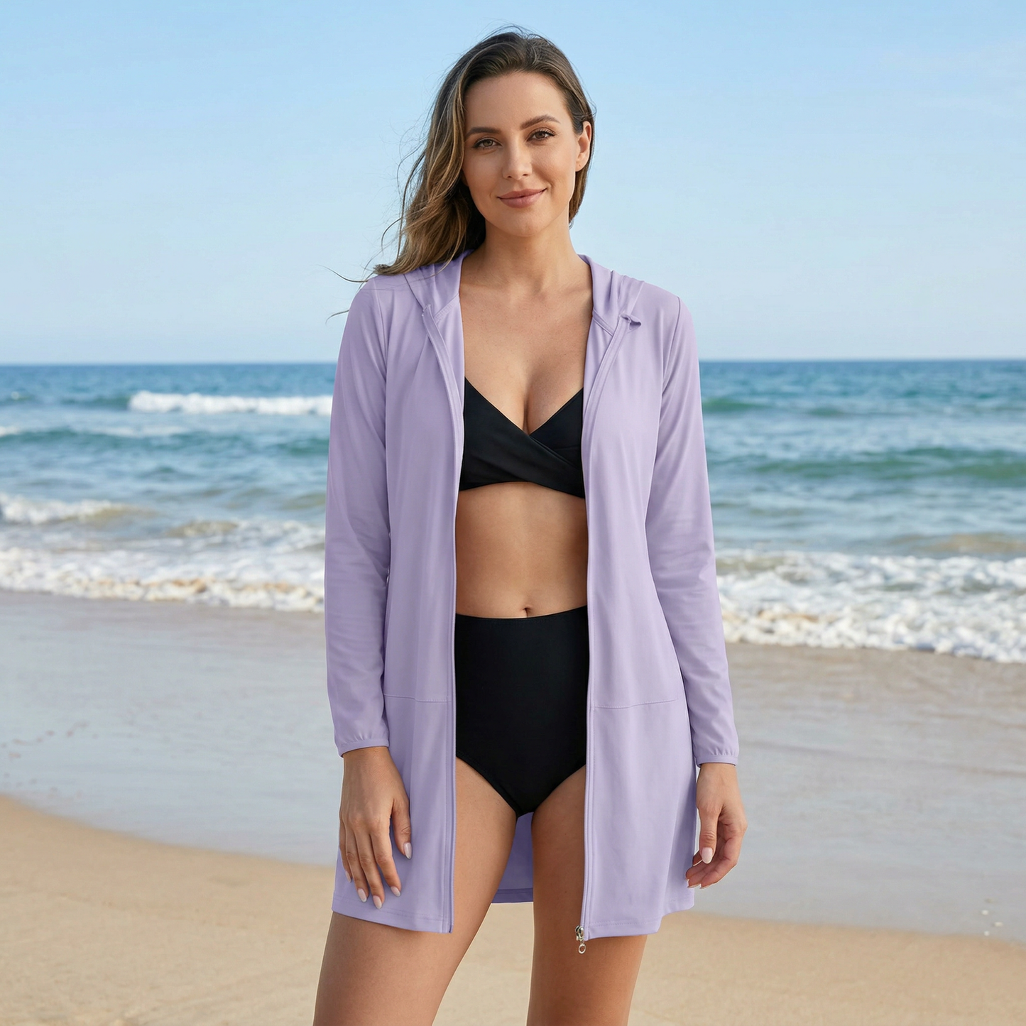 Ropa de baño con protección UV 50+ para mujer - segura y elegante