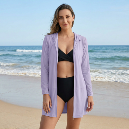 Ropa de baño con protección UV 50+ para mujer - segura y elegante