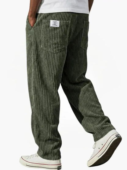 Pantalón de pana para caballero - Diseño clásico y elegante de otoño
