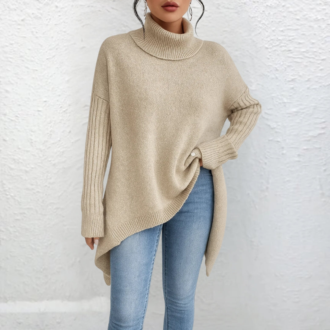 Brigit | Jersey de Punto con Cuello Redondo para Mujer
